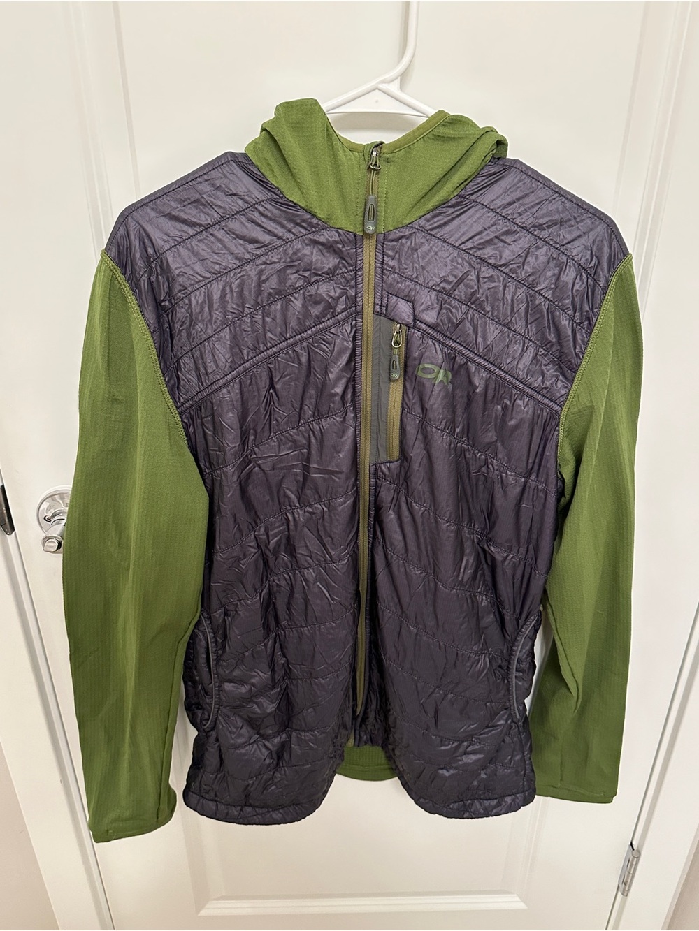 Outdoor Research Deviator Hoody Men’s - Green, size large